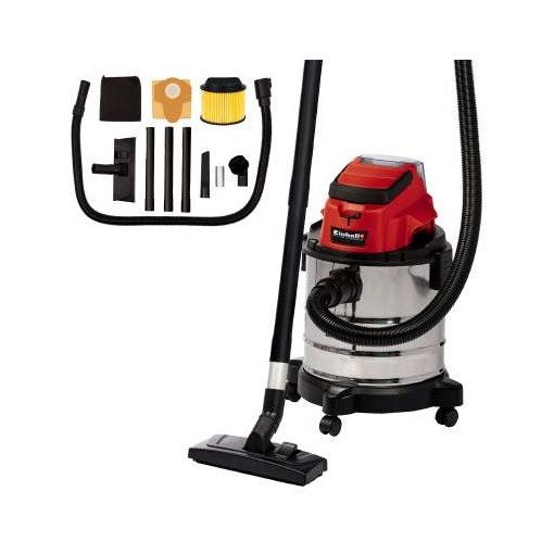 Einhell PORSZÍVÓ NEDVES-SZÁRAZ AKKUS TC-VC 18/20 LI S - SOLO